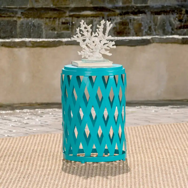Table d'appoint de patio éclatante