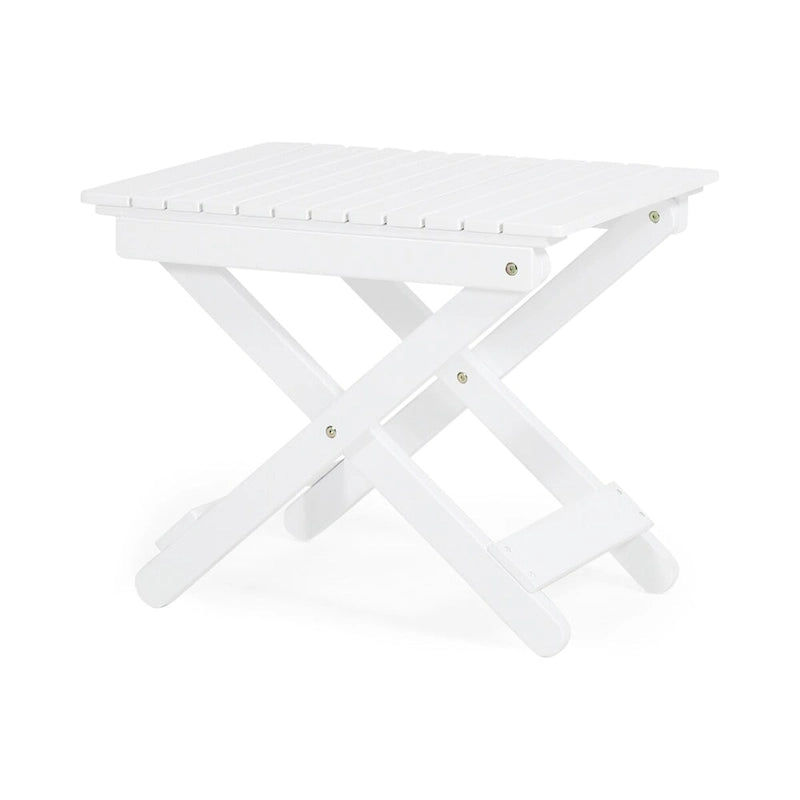 Table d'appoint pliante en bois pour l'extérieur
