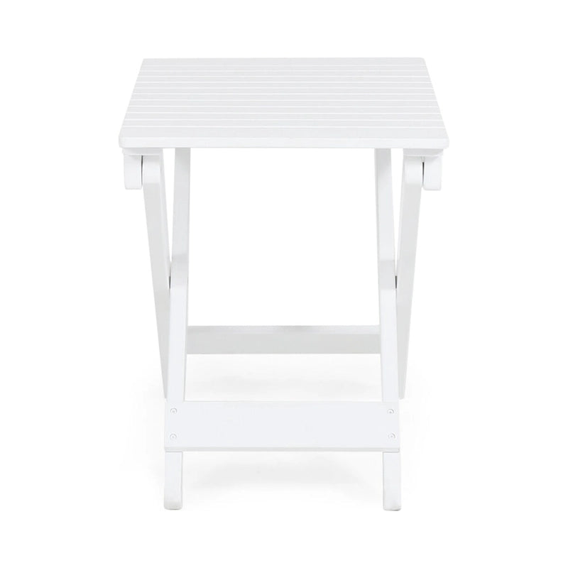 Table d'appoint pliante en bois pour l'extérieur