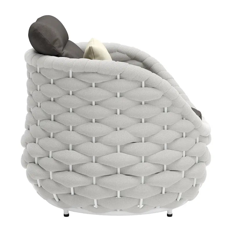 Fauteuil d'appoint Corail Gris