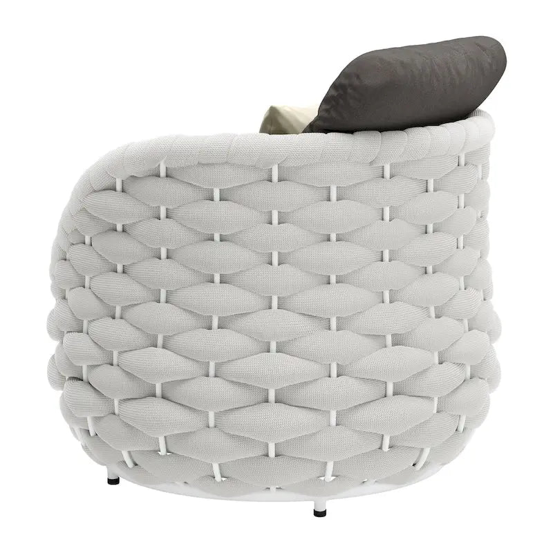 Fauteuil d'appoint Corail Gris