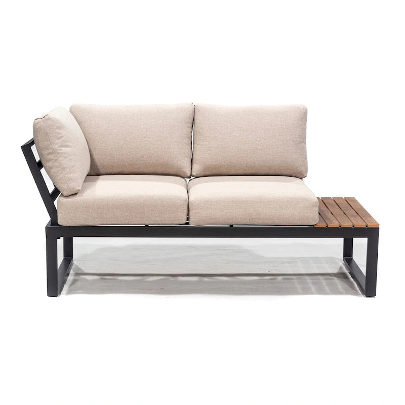 Ensemble de canapés de jardin modulables Cordova