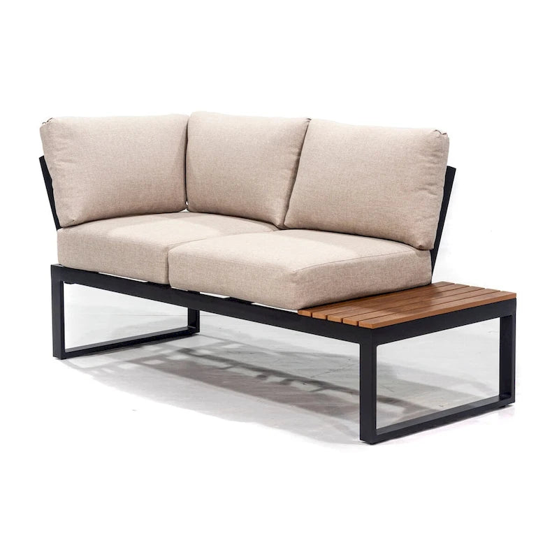 Ensemble de canapés de jardin modulables Cordova