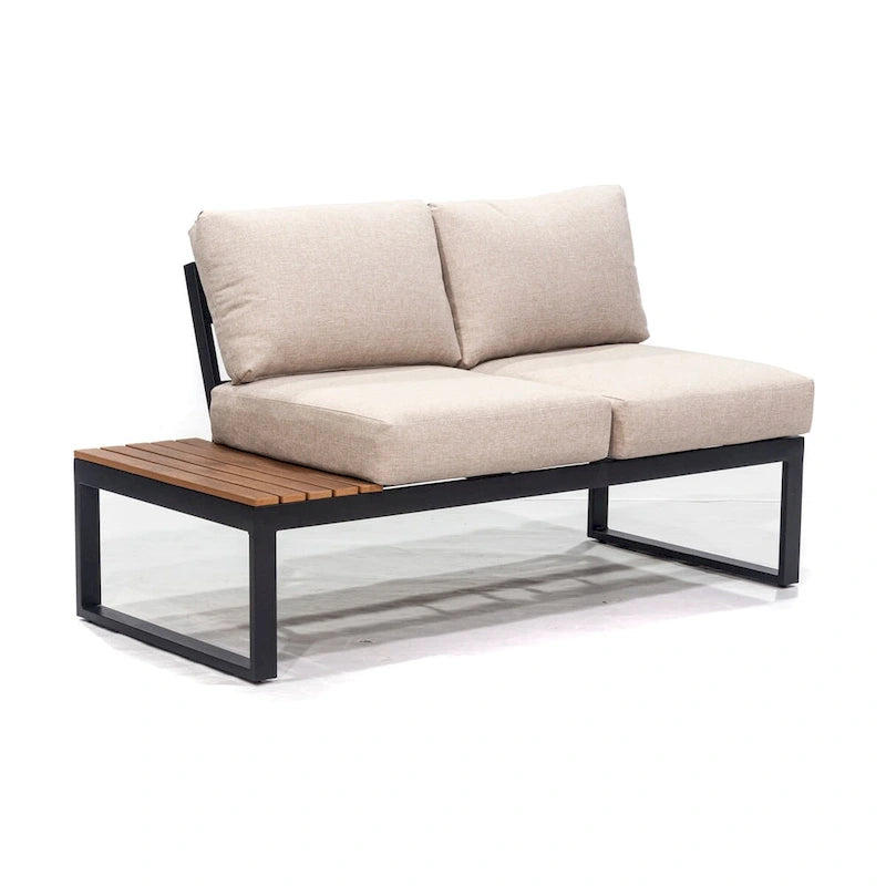 Ensemble de canapés de jardin modulables Cordova