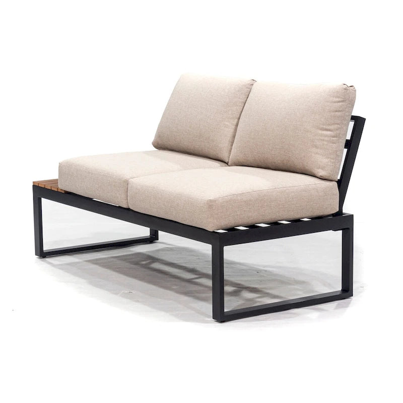 Ensemble de canapés de jardin modulables Cordova