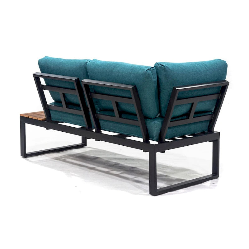Ensemble de canapés de jardin modulables Cordova