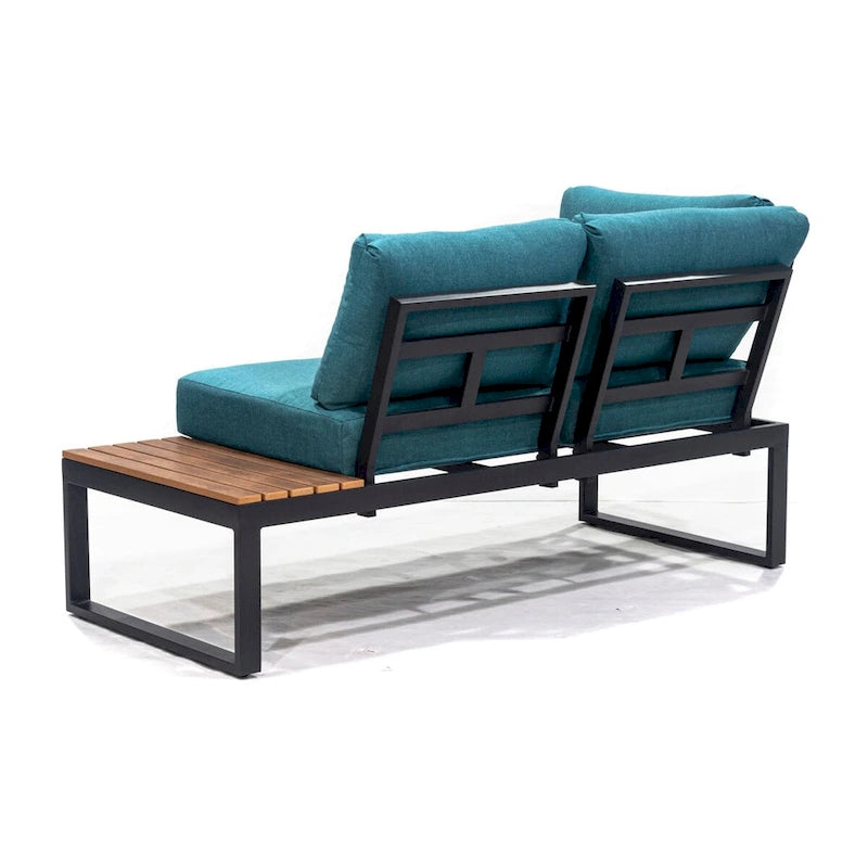 Ensemble de canapés de jardin modulables Cordova