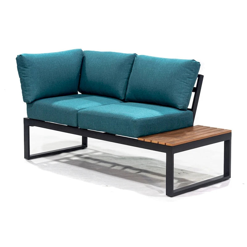 Ensemble de canapés de jardin modulables Cordova