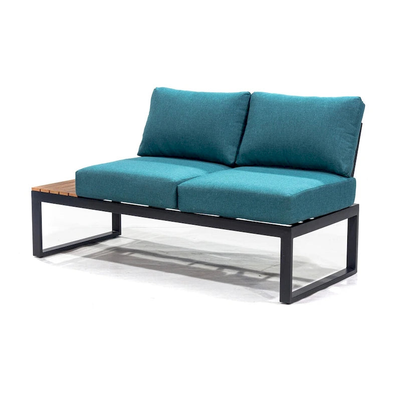 Ensemble de canapés de jardin modulables Cordova