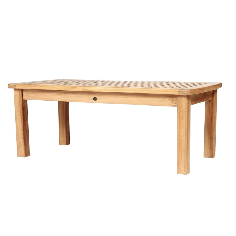 Teak Coffee Table Colorado - Rectangular 50 x 24 (125 x 60 cm)