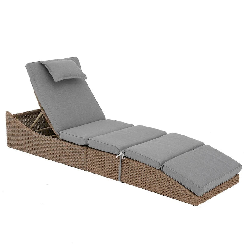 Chaise longue d'extérieur, chaise longue de patio, chaise longue de piscine pour bronzer, transat de piscine plat