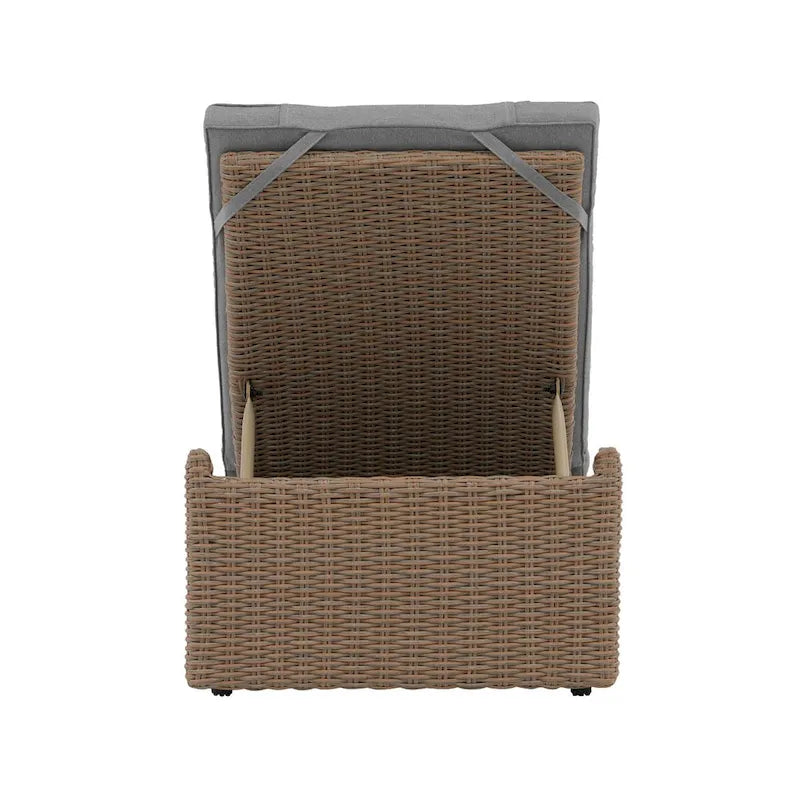 Chaise longue d'extérieur, chaise longue de patio, chaise longue de piscine pour bronzer, transat de piscine plat