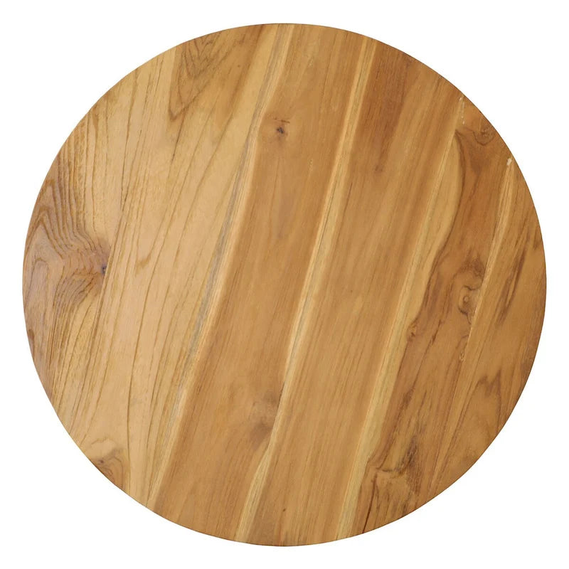 Table d'appoint Elizabeth, naturel/gris