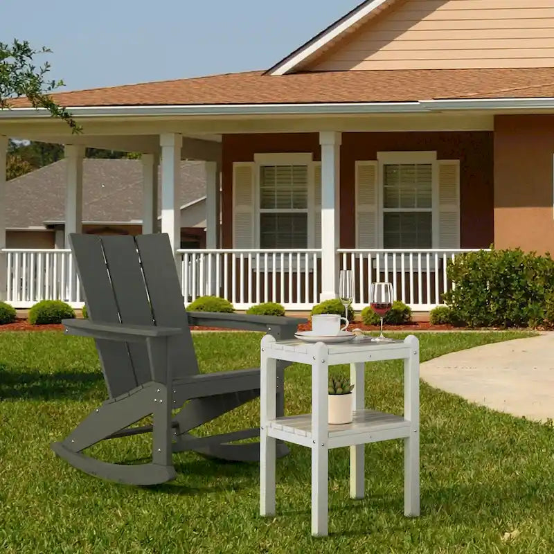 Table d'appoint extérieure en PEHD pour votre terrasse ou jardin