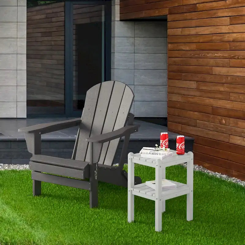 Table d'appoint extérieure en PEHD pour votre terrasse ou jardin