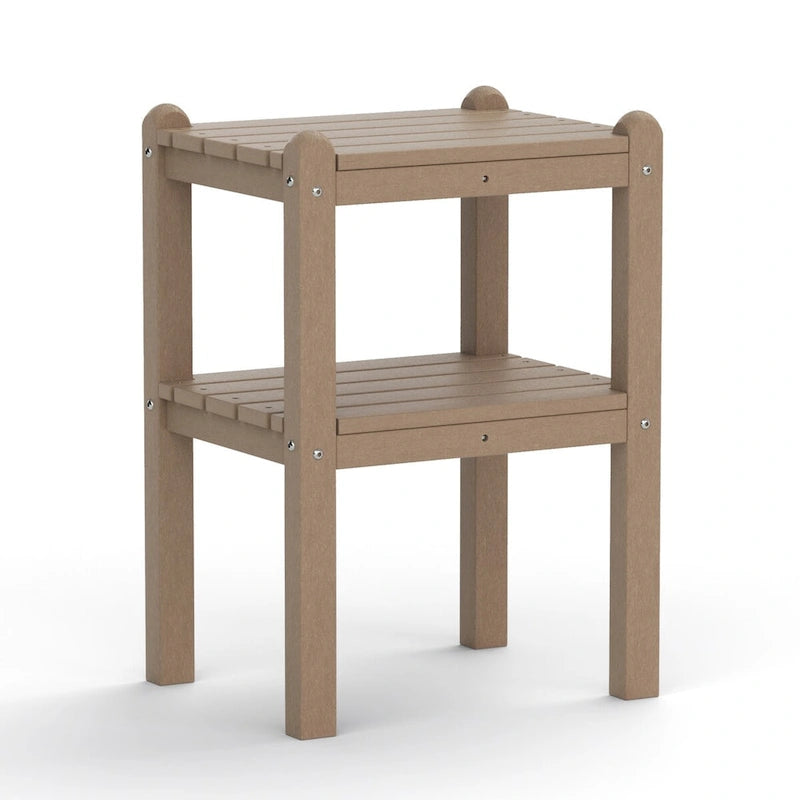 Table d'appoint extérieure en PEHD pour votre terrasse ou jardin