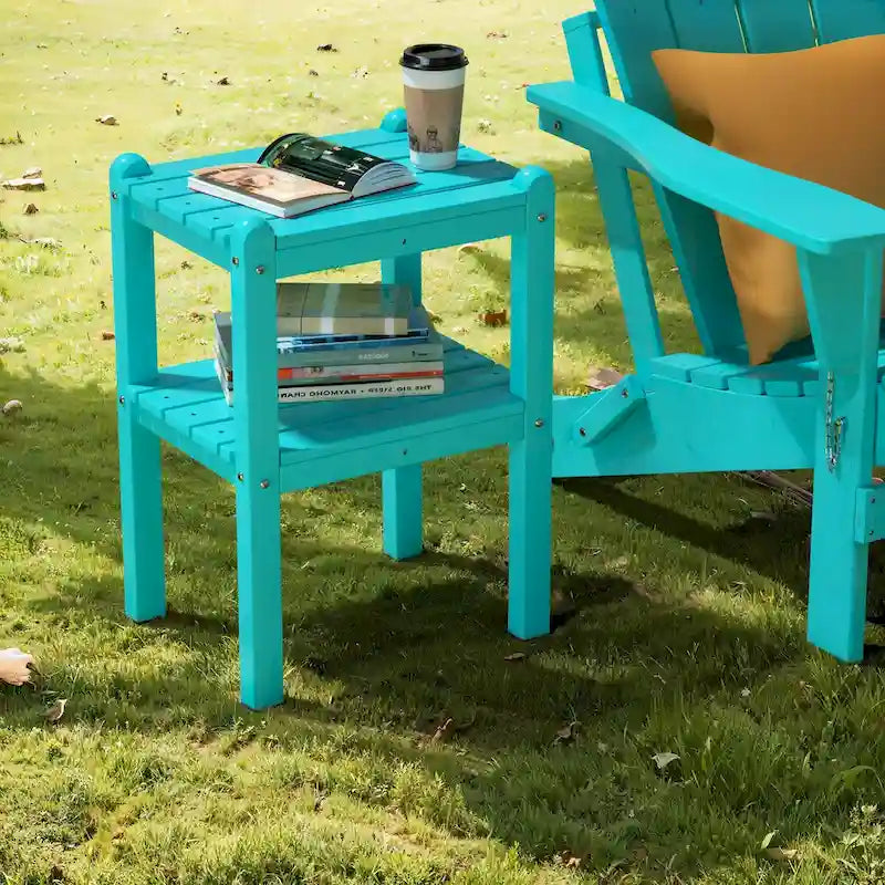 Table d'appoint extérieure en PEHD pour votre terrasse ou jardin