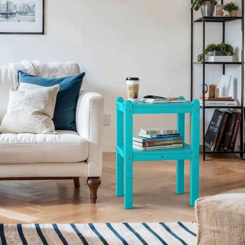 Table d'appoint extérieure en PEHD pour votre terrasse ou jardin