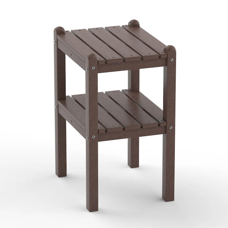Table d'appoint extérieure en PEHD pour votre terrasse ou jardin