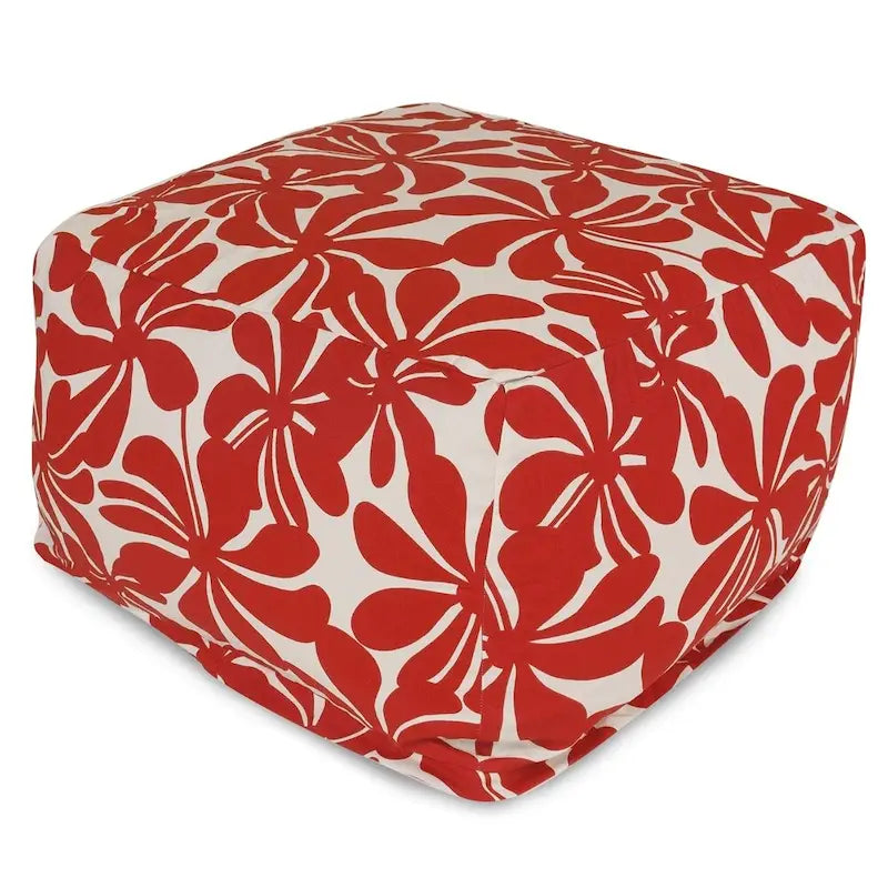 Repose-pieds/Pouf d'intérieur/extérieur Plantation Majestic Home Goods 68,6 cm L x 68,6 cm l x 43,2 cm H