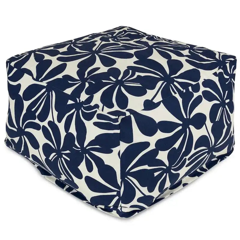 Repose-pieds/Pouf d'intérieur/extérieur Plantation Majestic Home Goods 68,6 cm L x 68,6 cm l x 43,2 cm H