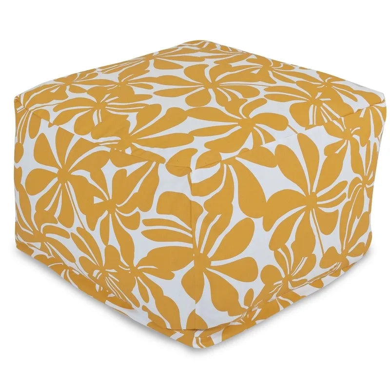 Repose-pieds/Pouf d'intérieur/extérieur Plantation Majestic Home Goods 68,6 cm L x 68,6 cm l x 43,2 cm H