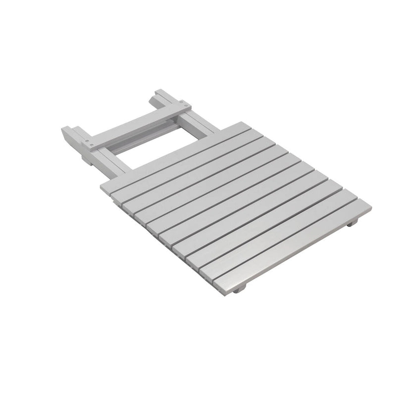 Table d'appoint pliante de patio en bois