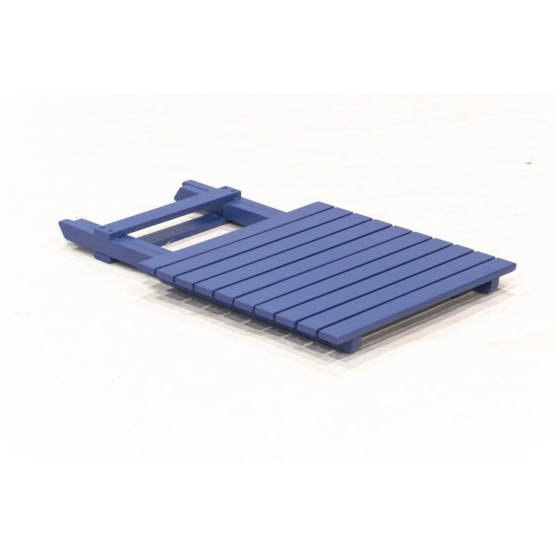 Table d'appoint pliante de patio en bois