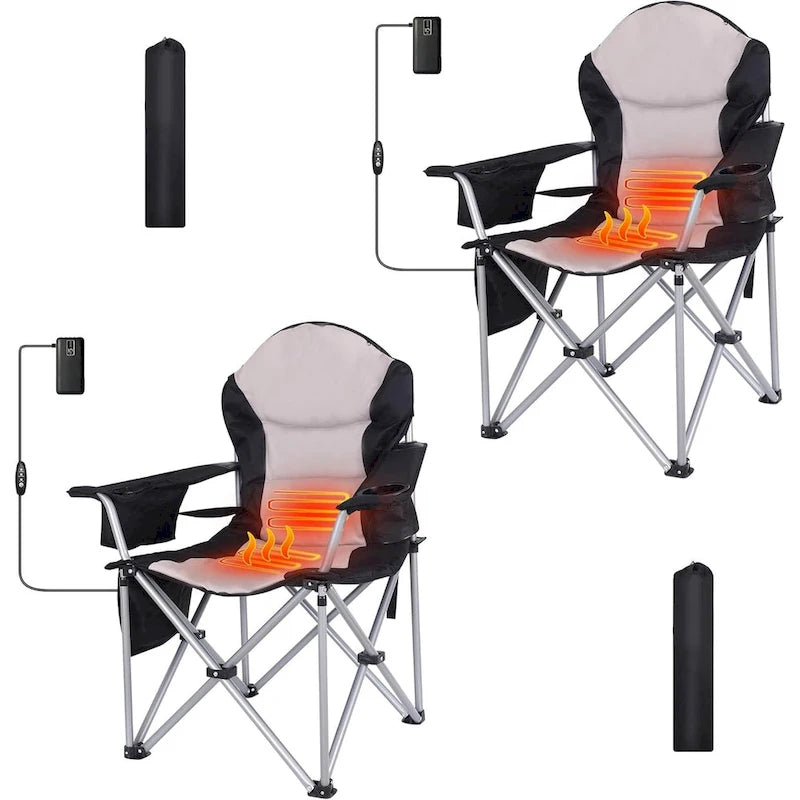 Chaise de camping chauffante, Chaise chauffante, Chaise de plage, Chaise pliante, Chaise de ski