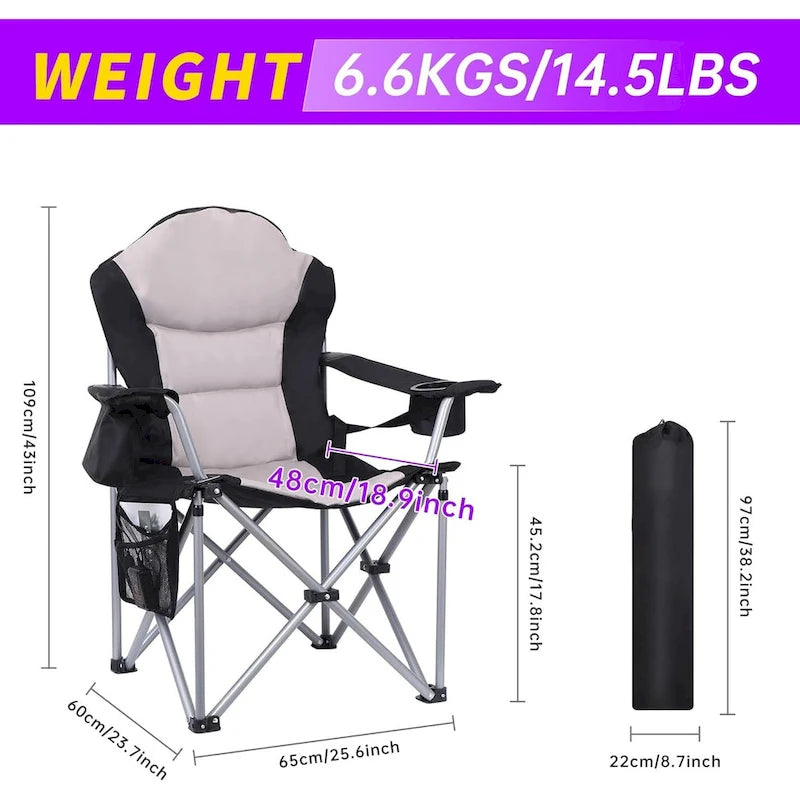 Chaise de camping chauffante, Chaise chauffante, Chaise de plage, Chaise pliante, Chaise de ski