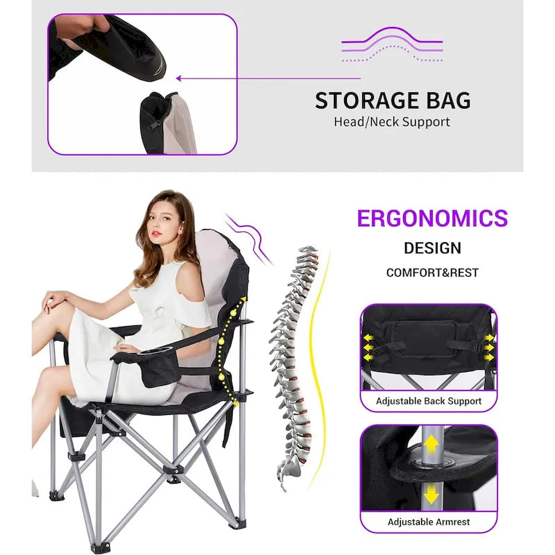 Chaise de camping chauffante, Chaise chauffante, Chaise de plage, Chaise pliante, Chaise de ski