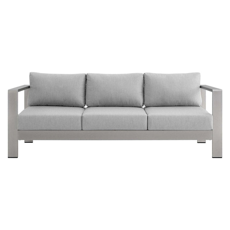 Canapé d'extérieur en aluminium avec tissu Sunbrella de Shore