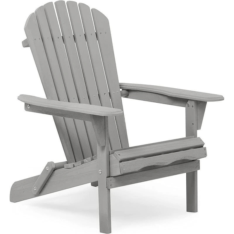 Ensemble de chaises Adirondack pliantes en bois