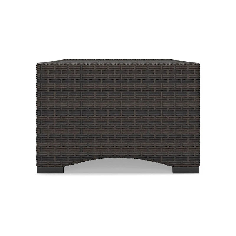 Signature Design by Ashley Windglow - Table basse d'extérieur marron - 44,38 L x 25,38 P x 16,63 H