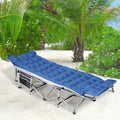 Lit de camp portable avec matelas