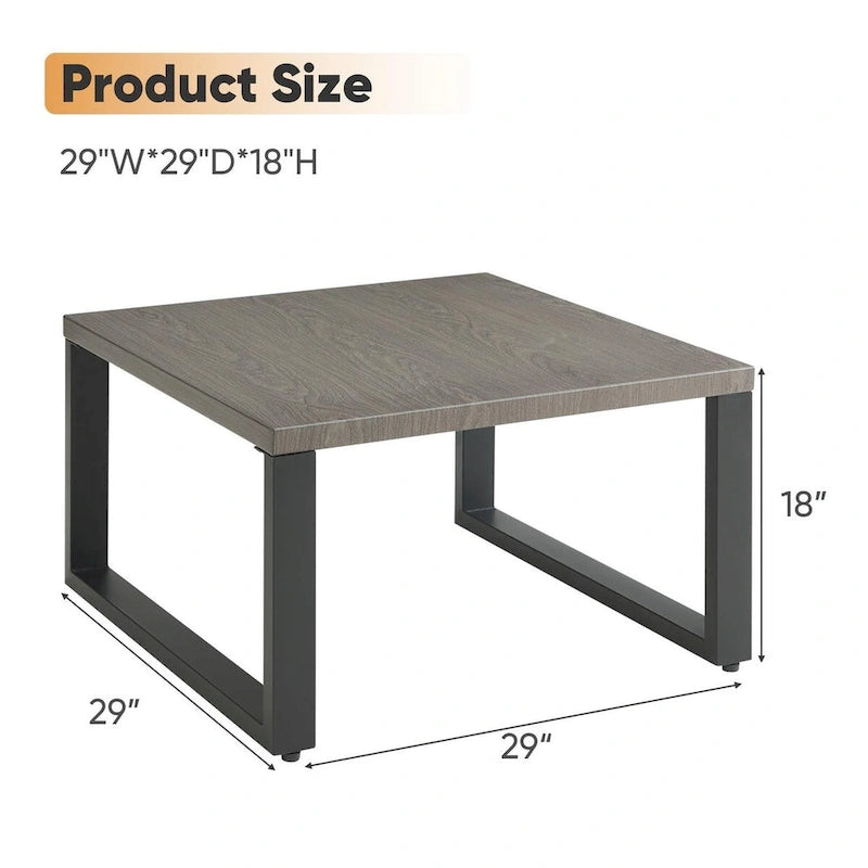 Table basse d'extérieur Grande table d'appoint