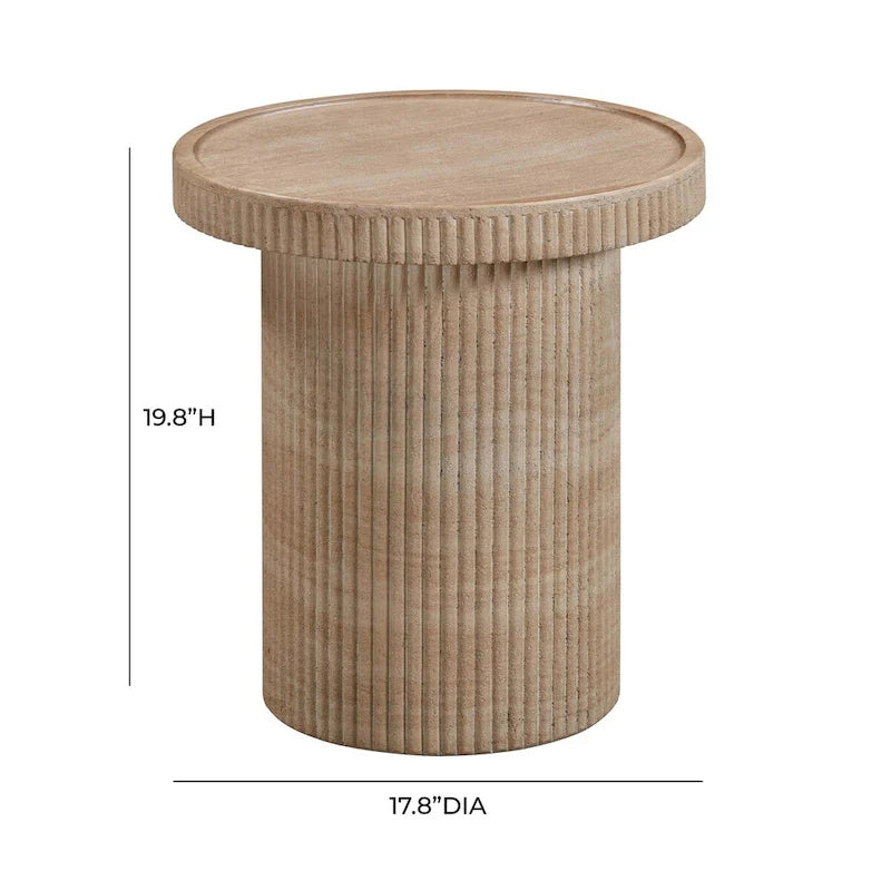 Table d'appoint Darcy effet béton