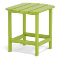 Table d'appoint d'extérieur Adirondack, Tables d'appoint en plastique PEHD résistant aux intempéries