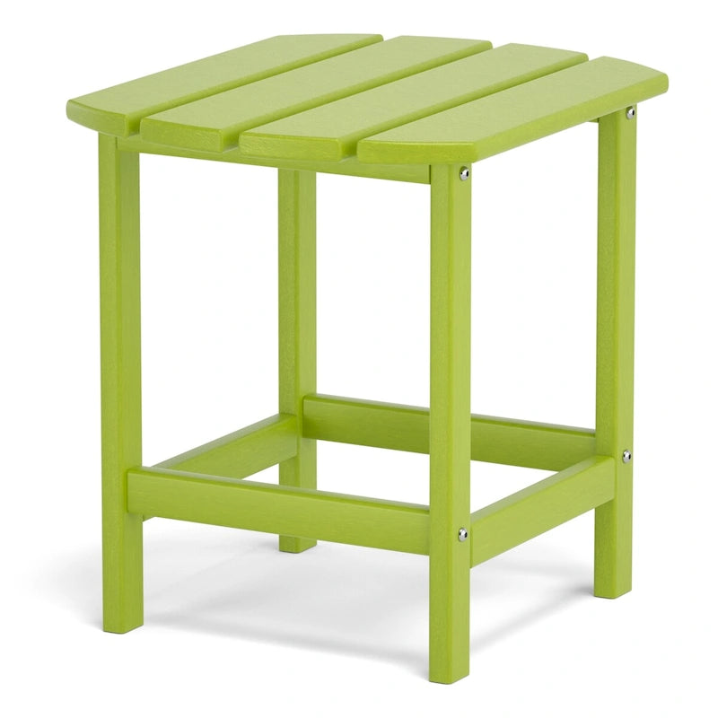 Table d'appoint d'extérieur Adirondack, Tables d'appoint en plastique PEHD résistant aux intempéries