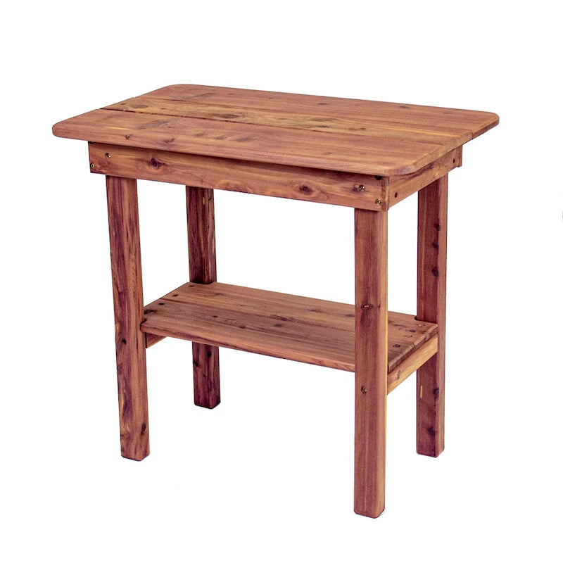 Table d'appoint rectangulaire en cèdre American Furniture Classics modèle MM115