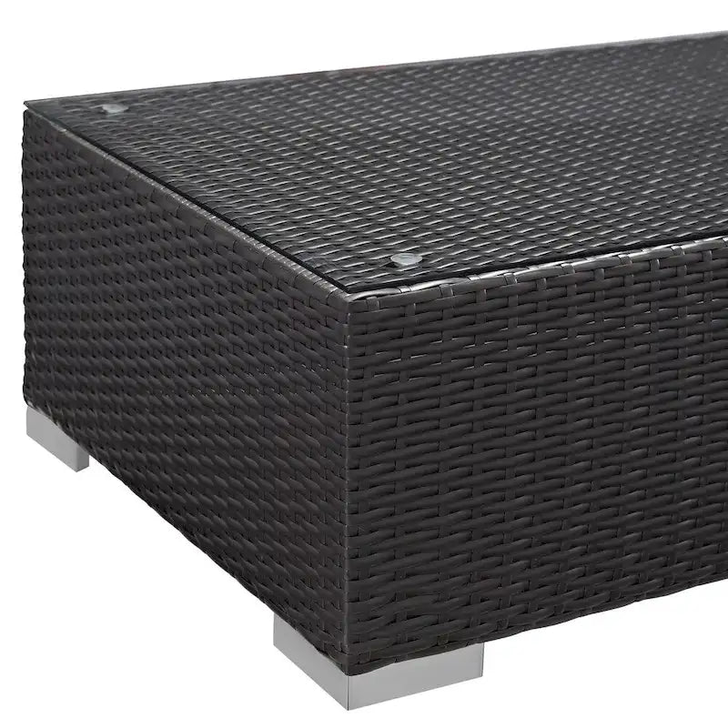 Table basse de patio d'extérieur Modway « Gather »