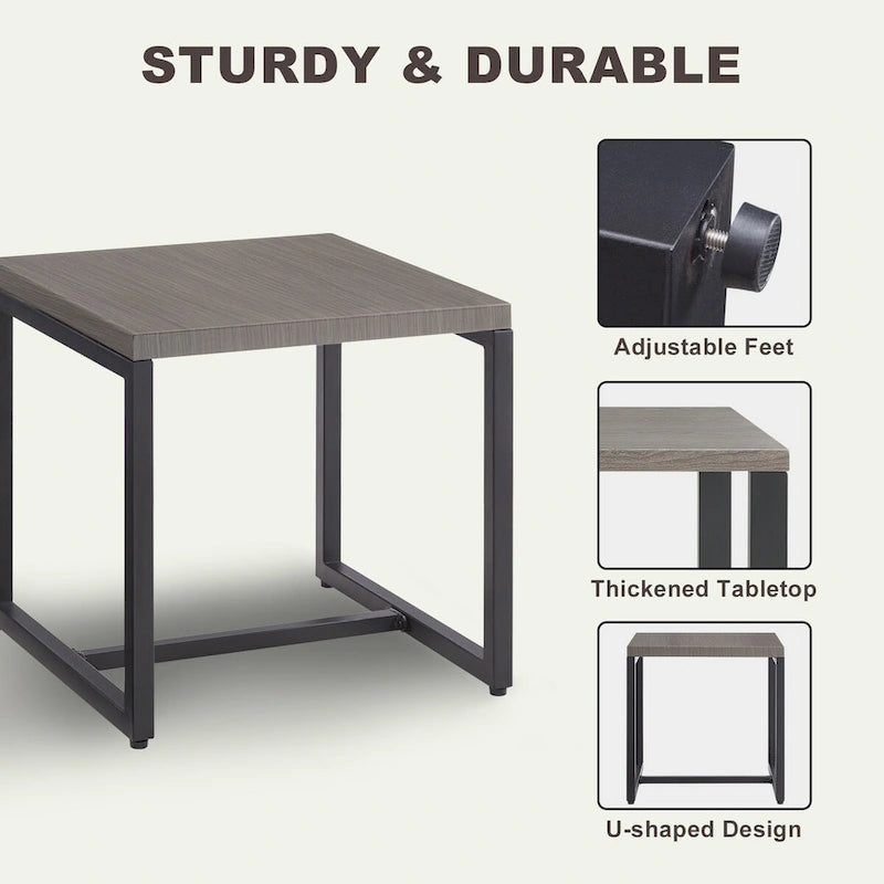 Tables basses de patio pour chaises pivotantes