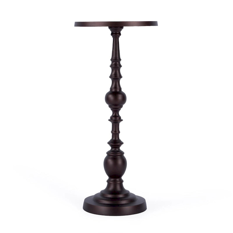 Table d'appoint Darien Outdoor ronde à piédestal