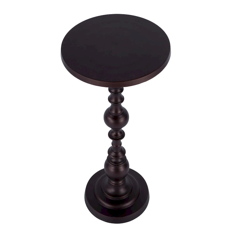 Table d'appoint Darien Outdoor ronde à piédestal