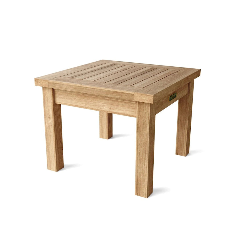 Table d'appoint carrée en teck Porter 20