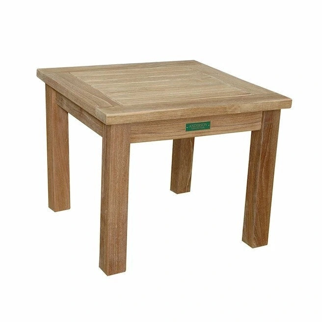 Table d'appoint carrée en teck Porter 20