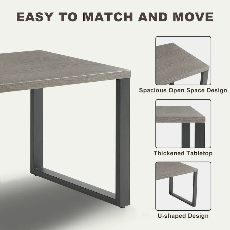 Tables basses de patio d'extérieur pour jardin