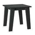 Table d'appoint d'extérieur Adirondack, Tables d'appoint en plastique PEHD pour Patio, Jardin, Piscine, Compagnon intérieur/extérieur