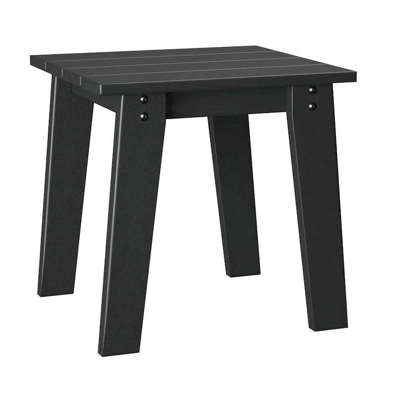 Table d'appoint d'extérieur Adirondack, Tables d'appoint en plastique PEHD pour Patio, Jardin, Piscine, Compagnon intérieur/extérieur