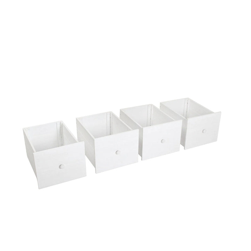 Table de rempotage de jardin, design rustique et épuré avec tiroirs et étagères multiples pour le rangement